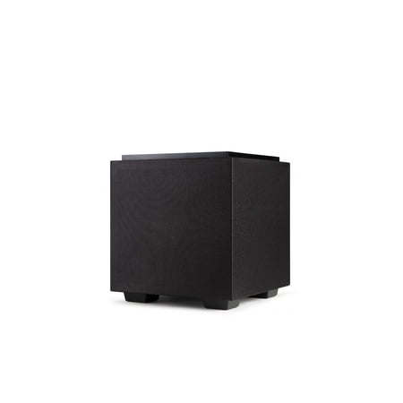 Definitive Technology - Descend DN8 8" Sub, 3XR Architecture, 500W Peak Class D Amplifier & (2) 8" Bass Radiators - Black