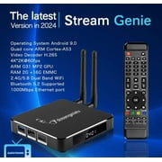 StreamGenieTV 2.0 Stream Box by FreeStream, with Dual WiFi Antenna and Remote, with Newest StreamGenie 2.0 Software