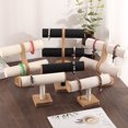 thumbnail image 3 of EeaseCA Double Layer Bracelet Rack Double Layer Display Rack Jewelry Bracelet Display Rack (White), 3 of 7