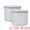 Gray, variant on Unique Bargains 2Pcs Mesh Lingerie Bra Laundry Wash Bags for Delicates Gray 7.1" x 6.3"