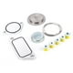 thumbnail image 5 of Kit de enchufe EGR, 5 juntas de aleación de aluminio, 5 tapones de goma para motor ISX 15 CM2250 CM2350, 5 of 5