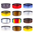thumbnail image 2 of Sun Protection Anti-Peeping And Anti-Dropping Mask Glasses One-Piece Large-Frame Sunglasses, 2 of 8