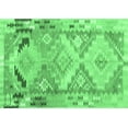 thumbnail image 1 of Ahgly Company Indoor Rectangle Southwestern Emerald Green Country Area Rugs, 8' x 10', 1 of 4