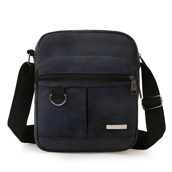 GASTROPOD Mens Crossbody Bag, Canvas Messenger Bag for Men, Vintage Shoulder Bag with Adjustable Strap and Handle
