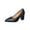 Black, variant on Womens Black Heels Pointed Toe Shallow Mouth Block Heel Elegant Pumps for Party Work Office