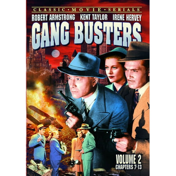 Gangbusters Serial 2 Chapters 7-13 (DVD), Alpha Video, Action & Adventure