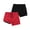 Black/Red, variant on Boy's 2 in 1 Swim Trunks with Liner Funny Printed Swim Shorts for Kids Navy Blue 6