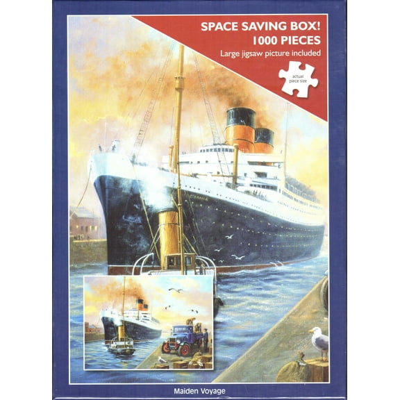 Otter House 1000 Piece Puzzle - Maiden Voyage