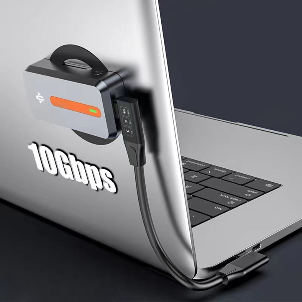 AOOOWER Magnetic M.2 NVMe 2242 Solid Disk Enclosure Box Supports USB3.2 10Gb 2242 Solid Disk Toolless Installation Easy