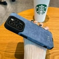 thumbnail image 1 of Personalized Luxury Lambskin Leather Case For iPhone 15 14 13 12 11 Pro Max Customized Name Initials Engraved Case 14 15 Pro Max, 1 of 7