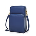 thumbnail image 2 of Lubelski Women Multi Pockets Zippers Mini Shoulder Bag Crossbody Phone Pouch Purse Wallet, 2 of 7