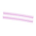 thumbnail image 2 of Binding Tool, 30 Hole 10 Pcs Binding Strip 65 Sheet Holdable Wear Resistant Rust Proof  For School Supplies Lilac Purple, 2 of 8