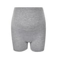 thumbnail image 2 of Quealent Womens Underpants Female Adult Clothes plus Size Women's Cotton Underwear Brief Womens Maternity Solid Color Adjustable Slip Shorts for under (Grey, XXL), 2 of 6