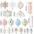 thumbnail image 6 of Cheapark Simulated Christmas Tree Decoration Pendants Balls Set 34 58 80 Pcs Xmas Ornaments, 6 of 6