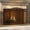 Brushed Copper, variant on Fire Beauty Fireplace Screen 3 Panel with Handles Wrought Iron 51"(L) x31(H) Spark Guard Cover(Black)