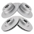 thumbnail image 2 of TRQ Front and Rear Brake Rotors Set Premium G-Coated Fits Select 2000-2006 BMW X5, 2 of 7