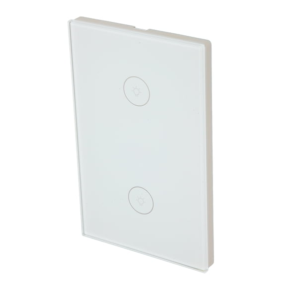 Interruptor táctil inteligente WiFi Bling Bling con dos Botones 100-240 V