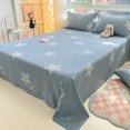 1pc Flat Bed Sheets Pure Cotton Bed Linen Printed Bedsheets sabanas