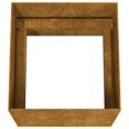 thumbnail image 2 of vidaXL Planter 40x41x40 cm Corten Steel, 2 of 5