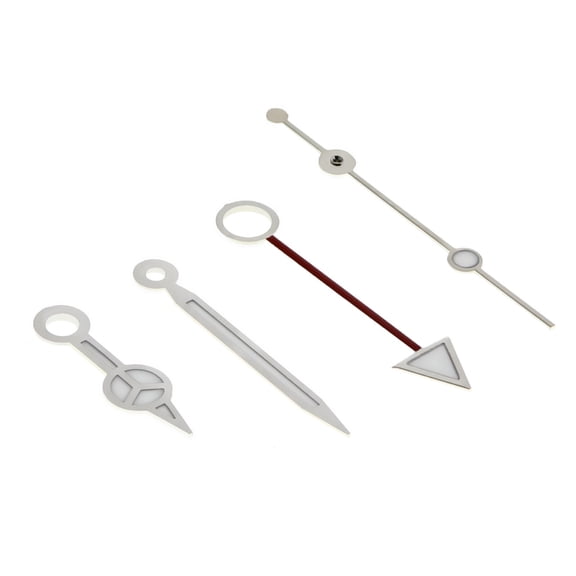 WATCH HAND FOR ROLEX MENS GMT II - EXPLORER II MOVMENT 3185-3186 16713 SILVER