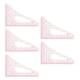 thumbnail image 1 of Regla triangular, 5 piezas Regla curva triangular Regla curva triangular Regla de costura curva Muy versátil, 1 of 12