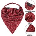 thumbnail image 3 of AWAYTR Floral Elastic Hair Kerchief Scarf Headband 3Pcs Chiffon Head Headband Print Hair Scarves With Hair Clips Hair Bandanas, 3 of 7