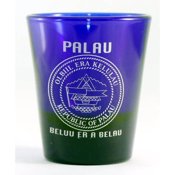 Palau Cobalt Blue Shot Glass