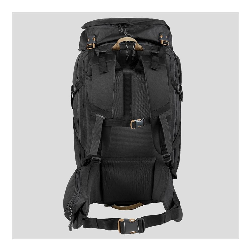 Mochila Montaña y Trekking Viaje Decathlon Forclaz Negro Walmart