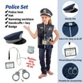 thumbnail image 2 of Born Toys Kids Pretend Play Firefighter Career Set with Accessories - Fireman Hat and Kit, 2 of 7