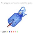 thumbnail image 5 of Uxcell Large Size Squid Jig Hook Protector Case Fishing Hook Covers, Blue 10 Pack, 5 of 5