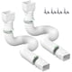 thumbnail image 1 of Extensiones de bajante para canalones de lluvia Vevor extensor de bajante 21' a 60', 1 of 5