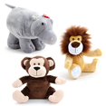 thumbnail image 1 of regalo Delight Jungle Pals Plush (juego de 3) Gift Delight 28674296673, 1 of 1