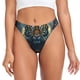 thumbnail image 1 of Fotbe Forest Meditating Tiger Tanga Sin Costuras para Mujer con Estampado – Panties Invisibles, Transpirables y Cómodos para Uso Diario-Medium, 1 of 6