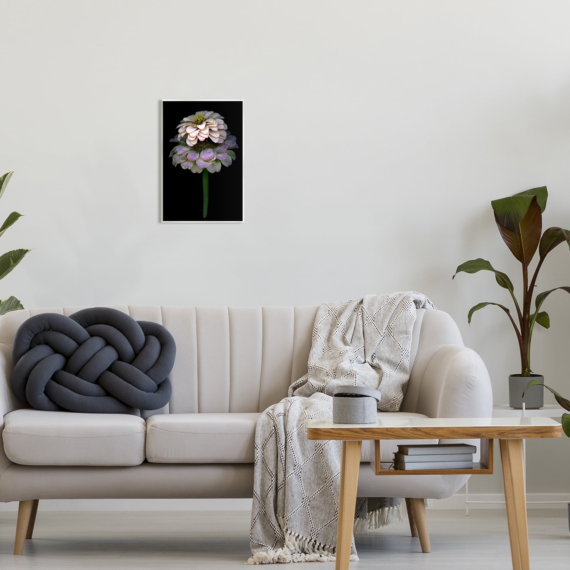 Stupell Industries Dahlia Bud Photography Botanical & Floral Photography Unframed Art Print Wall Art, 10 x 15