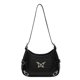 thumbnail image 1 of Crescent Bag Y2K Bolso Hombro para Mujer Piel Sintética Sólida Viajes Fiestas, 1 of 9