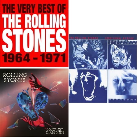 Very Best Of The Rolling Stones 1964 -1971 & Hackney Diamonds (Live Edition) (2CD) & Emotional Rescue