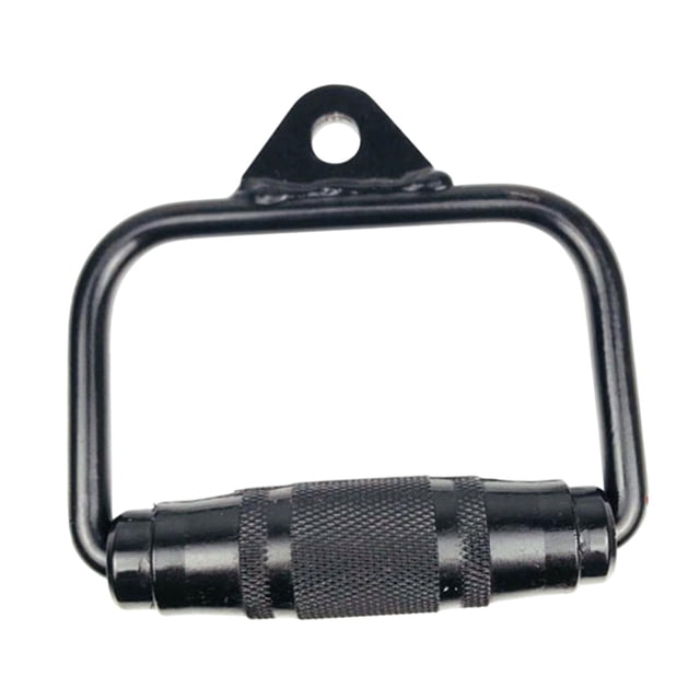 Mango en D para gimnasio, accesorios de Cable, entrenamiento de fuerza de bíceps de acero, ejercicio, equipo antideslizante, mango en D para tríceps