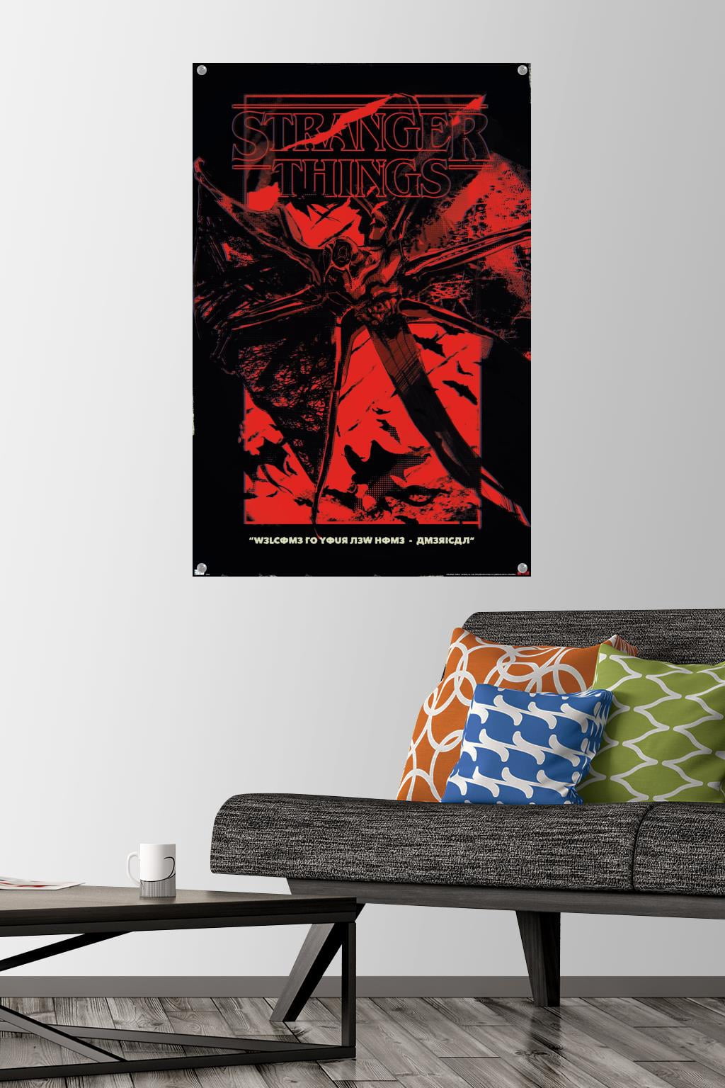 Netflix Stranger Things: Season 4 - New Home Wall Poster with Pushpins, 22.375" x 34"