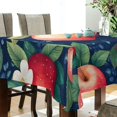 thumbnail image 5 of Yayeee Tablecloths 54" x 72" Rectangle Wrinkle Resistant Party Table Cover, Blue Apple Pattern, 5 of 8