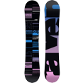 thumbnail image 2 of WOMEN'S RAVEN "SUPREME" 143CM SNOWBOARD PACKAGE + ALTITUDE RIDER S/M BINDINGS 6.5-9 (BLACK/PURPLE), 2 of 4