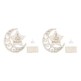 thumbnail image 2 of Ounissouiy Delicados adornos de madera, luces de Ramadán, lámpara Universal, luces nocturnas, decoración de granja, decoraciones para dormitorio, sala de 3 2piezas Ounissouiy CBP213890, 2 of 6
