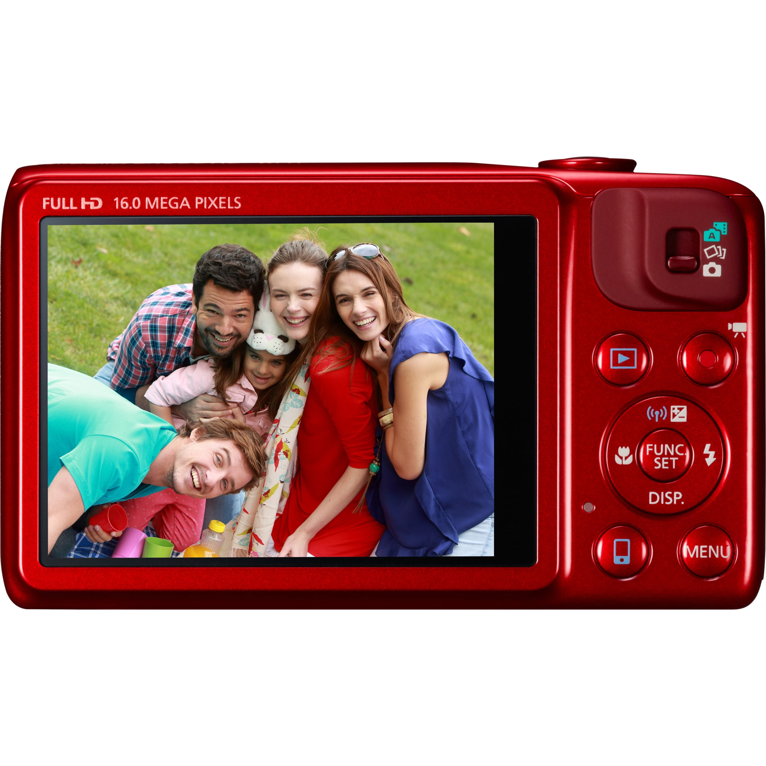 Canon PowerShot SX600 HS 16 Megapixel Compact Camera, Red Canon PowerShot SX600 HS 16 Megapixel Compact Camera, Red
