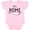 AD-Pink, variant on Inktastic It's Home- State of North Carolina Outline Boys or Girls Baby Bodysuit