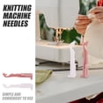 thumbnail image 4 of Knitting Machine Needles Plastic Crafters Knitting Projects 10Pcs 2.6X0.6X0.6In, 4 of 9
