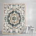 thumbnail image 3 of Shower Curtains for Bathroom, Farmhouse Boho Waterproof Fabric Shower Curtain, Vintage Farmhouse Bohemia Pattern Art Decorative Bathroom Curtain for Bathtub, 66"x72", No Hooks Included, 3 of 9
