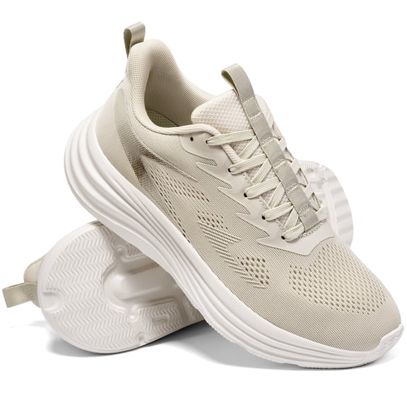 Ecetana Women's Walking Shoes Lightweight Running Sneakers Breathable Mesh Athletic Sports Shoes