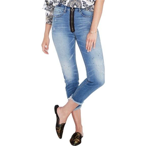 Rachel Roy Womens Skinny Cropped Jeans, Blue, 27