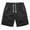 Black, variant on Womens Hiking Shorts Quick Drying Lightweight Elastic Waist Stretchy Shorts For Women Workout Shorts For Women Women'S Shorts With Zipper Pockets