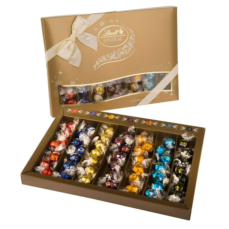 Lindt Lindor Deluxe Assorted Gift Box, 20.7 Oz. - Walmart.com Lindt Lindor Deluxe Assorted Gift Box, 20.7 Oz. - Walmart.com
