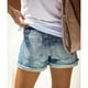 Femme Été Rue Mode Européen et Américain Denim Trou Droite Short Jeans – image 2 sur 2